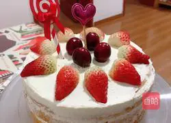 Illustration of how to make chiffon cake 11