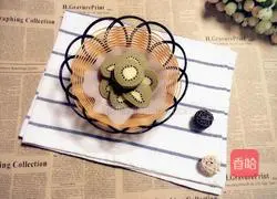 Illustration of how to make kiwi biscuits 13