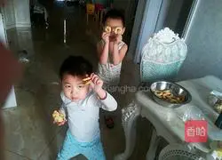 Illustration of how to make green onion cookies 8