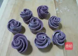 Purple Sweet Potato Rose Illustration of how to do it 15