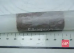 Illustration of how to make three-color cookies 8