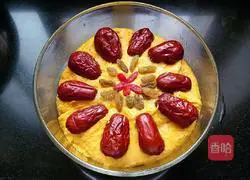 Illustration of how to make pumpkin hair cake 7