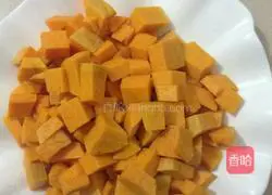 Illustration of how to make pumpkin porridge 2