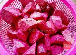 Purple sweet potato porridge recipe 2