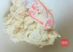 Illustration of how to make super crispy Internet celebrity version of cookies (eggless) 8