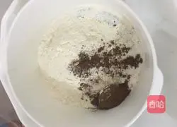 Illustration of how to make cocoa cookies 2