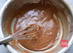 Cocoa Cream Cup Cake (New Year Dessert) Recipe Illustration 3