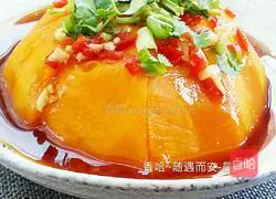 Illustration of how to make steamed pumpkin 7