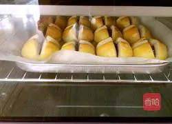 Illustration of how to make bean paste open cake 19