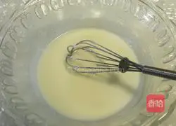 Illustration of how to make chiffon cake 4