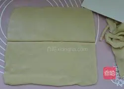 Illustration of how to make bean paste rolls 8