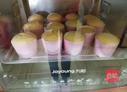 Illustration of how to make cup chiffon cake 21