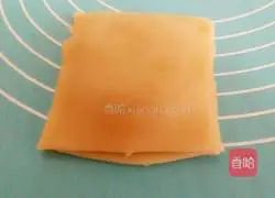 香Illustration of how to make taro pie 14