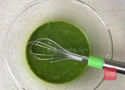 Spinach chiffon cake recipe 4