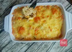 Cheese Baked Rice Recipe Illustration 13