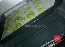 Illustration of how to make matcha cookies 5