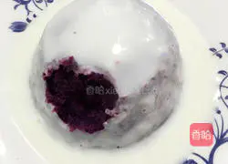 Illustration of how to make purple sweet potato with yogurt 6