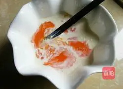 Illustration of making homemade egg tart water 5