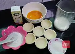 Milk Egg Tart Recipe Illustration 1
