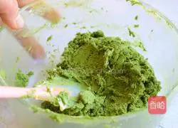 Illustration of how to make matcha cookies 6
