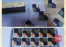 Illustration of how to make four-color biscuits 10