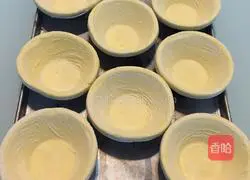 Delicious homemade egg tarts Illustration of how to make egg tarts 1