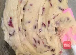 Illustration of how to make cranberry cookies 13