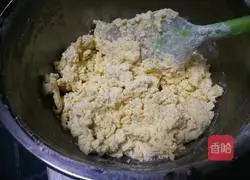 Illustration of how to make salad dressing cheese cookies 10
