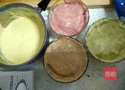 Healthy colorful chiffon cake recipe 15