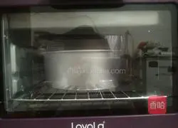 Illustration of how to make chiffon cake 8