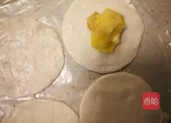 Pineapple pie (hand cake version) Illustration of how to do it 5