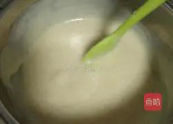 Illustration of homemade chiffon cake filled with cream 5