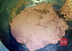 Illustration of homemade red bean paste filling 6