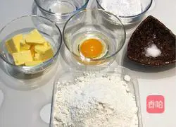 Illustration of how to make butter cookies 1