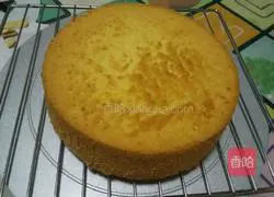 Illustration of how to make chiffon cake 13