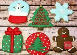 Illustration of how to make frosting cookies 12