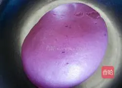 Purple Sweet Potato Honey Bean Cake Recipe Illustration 1