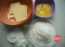 Illustration of how to make chocolate-decorated cookies 1