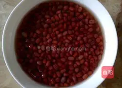 Illustration of how to make grapefruit and red bean paste 1