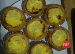 Illustration of how to make fruity egg tarts 7