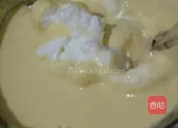 Illustration of how to make chiffon cake 6