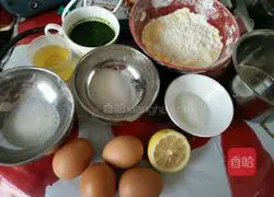 Spinach chiffon cake recipe 2