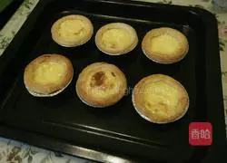 Illustration of how to make family whole egg tarts 7