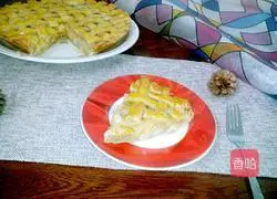Corn oil version of apple pie recipe 16