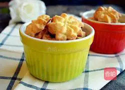 Illustration of how to make coconut cookies 18