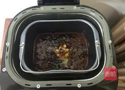 Illustration of making homemade red bean paste 6