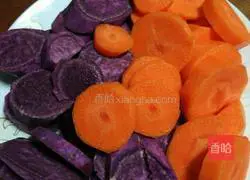 Illustration of how to make rainbow cookies 1