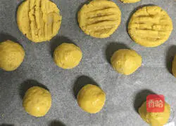 Illustration of how to make nut peanut butter cookies 8