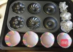 Illustration of how to make small cakes 2