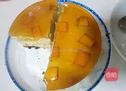 Mango Mousse Cake Recipe Illustration 13